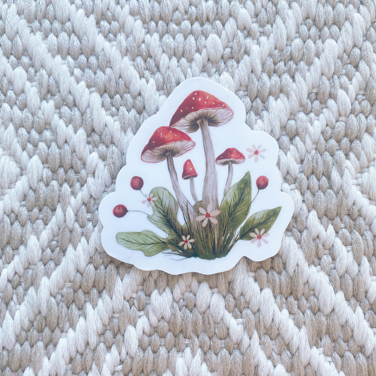 Mushroom Cluster Sticker