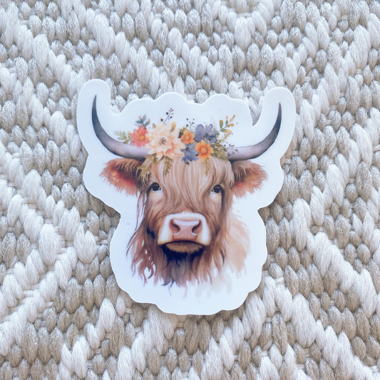 Cow Sticker 3