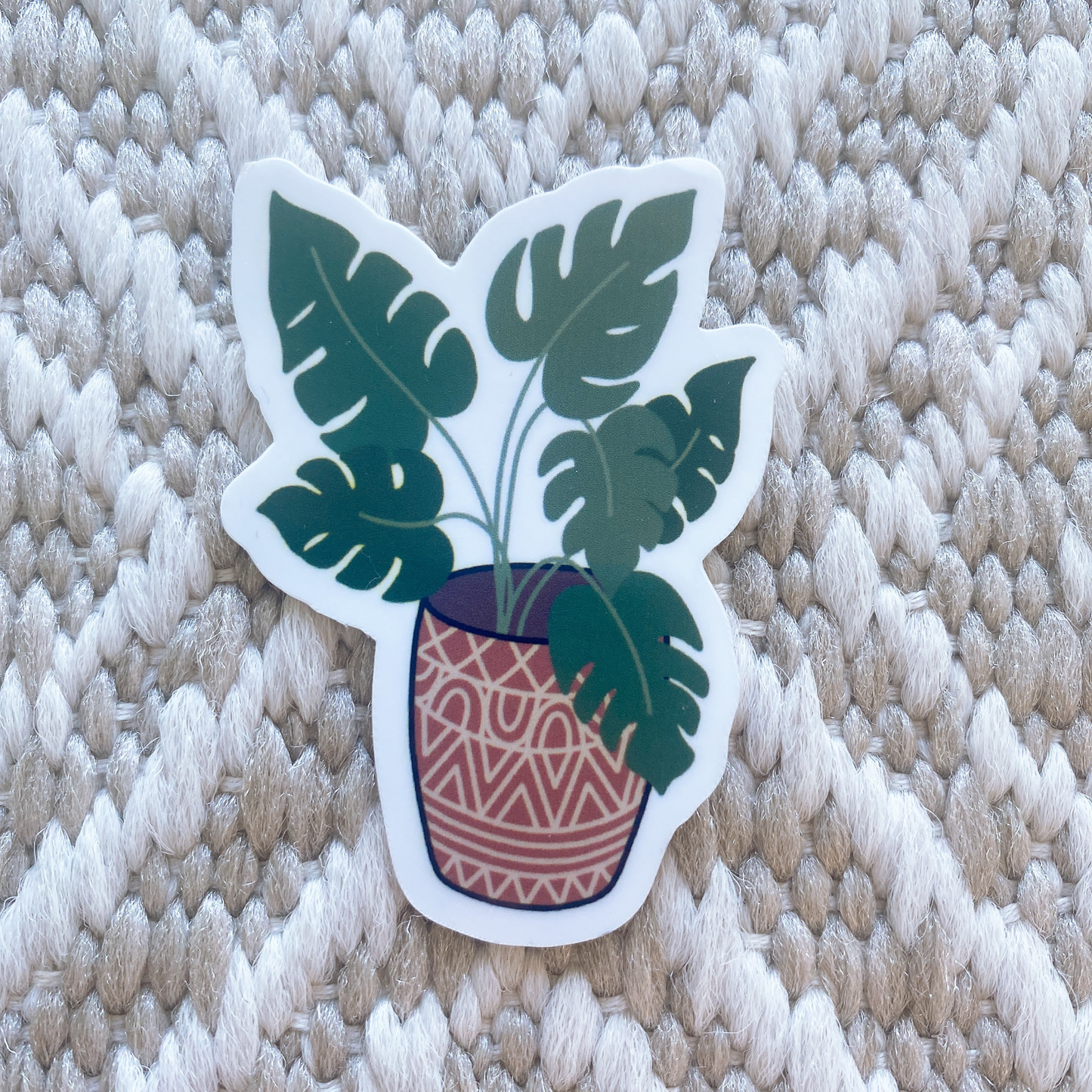 Monstera Plant Sticker