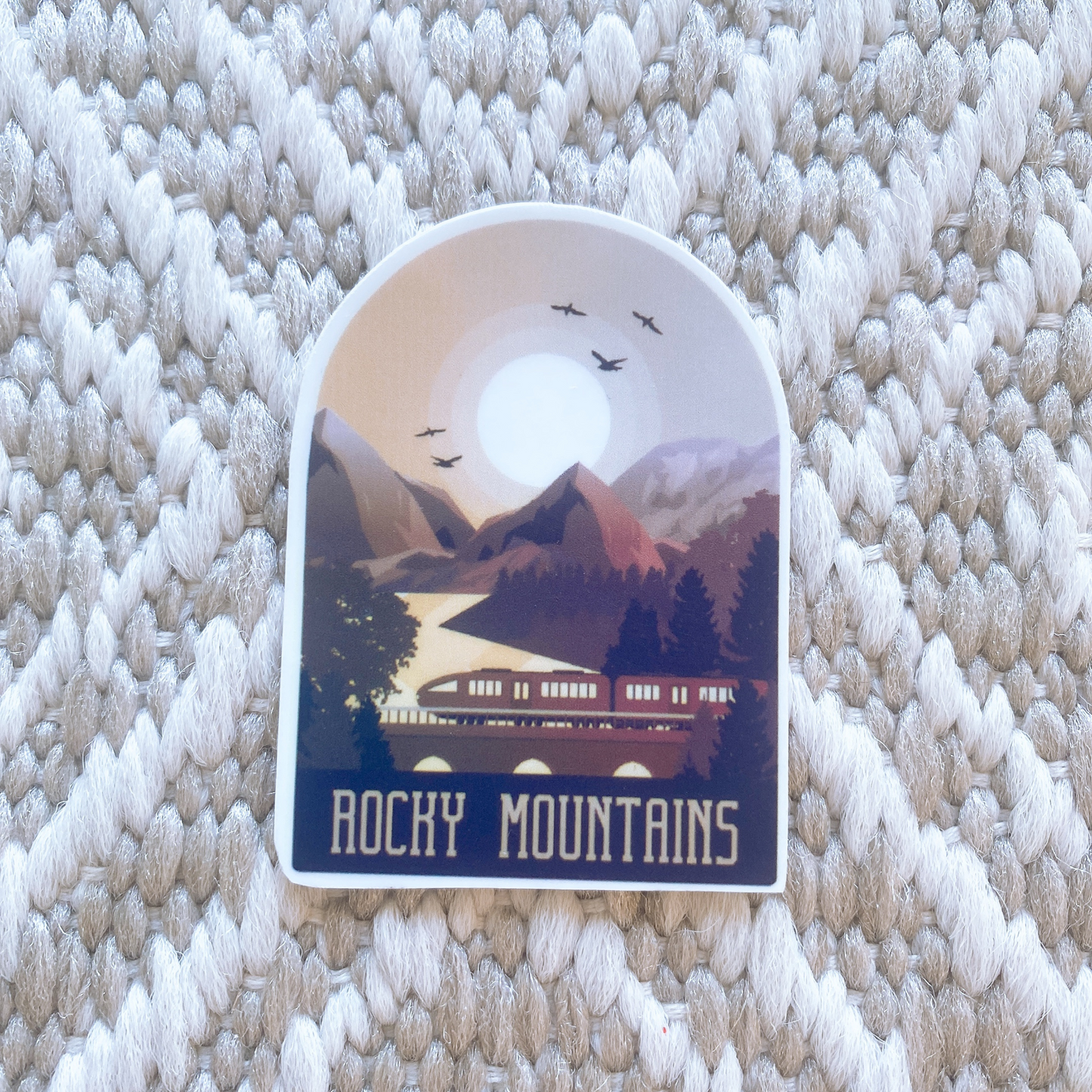 Rocky Mountains Sticker