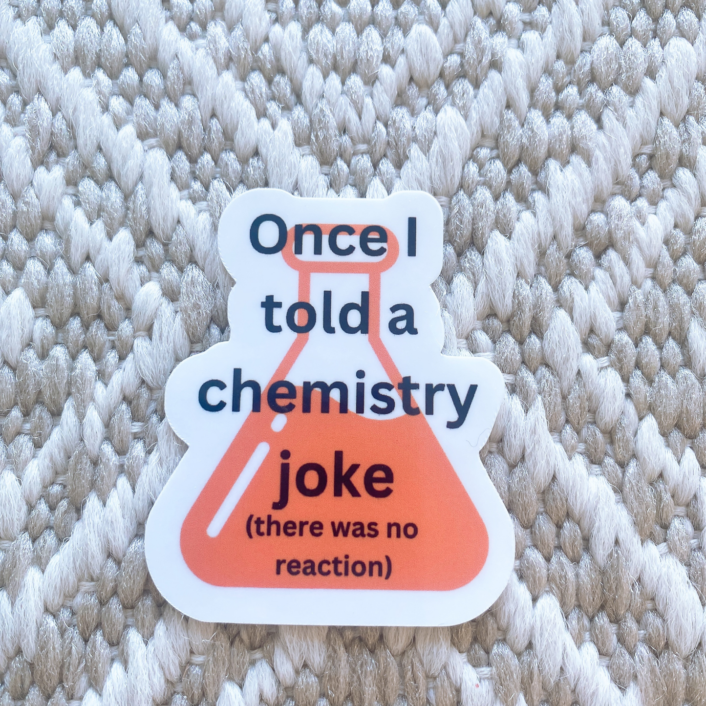 Chemistry Joke Sticker