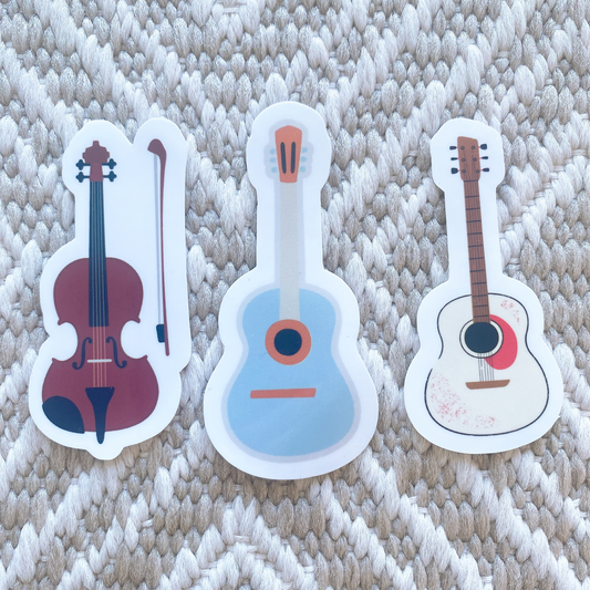 Instrument Sticker Set