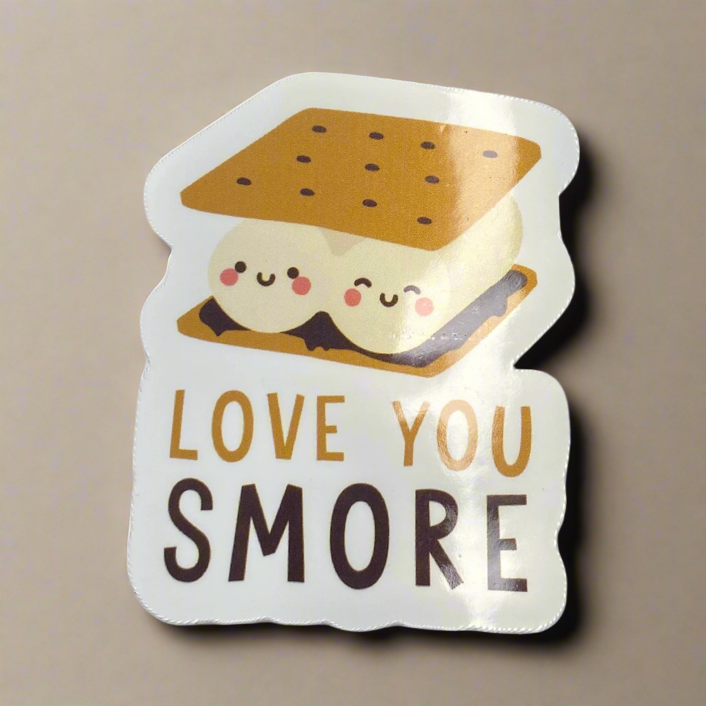 Love You S'more Sticker